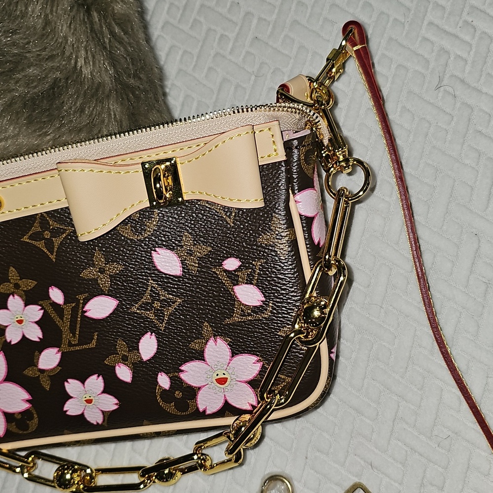 BEAUTIFUL X Takashi Murakami 2025 Cherry Blossom Pochette Accessoires - Picture 5 of 14